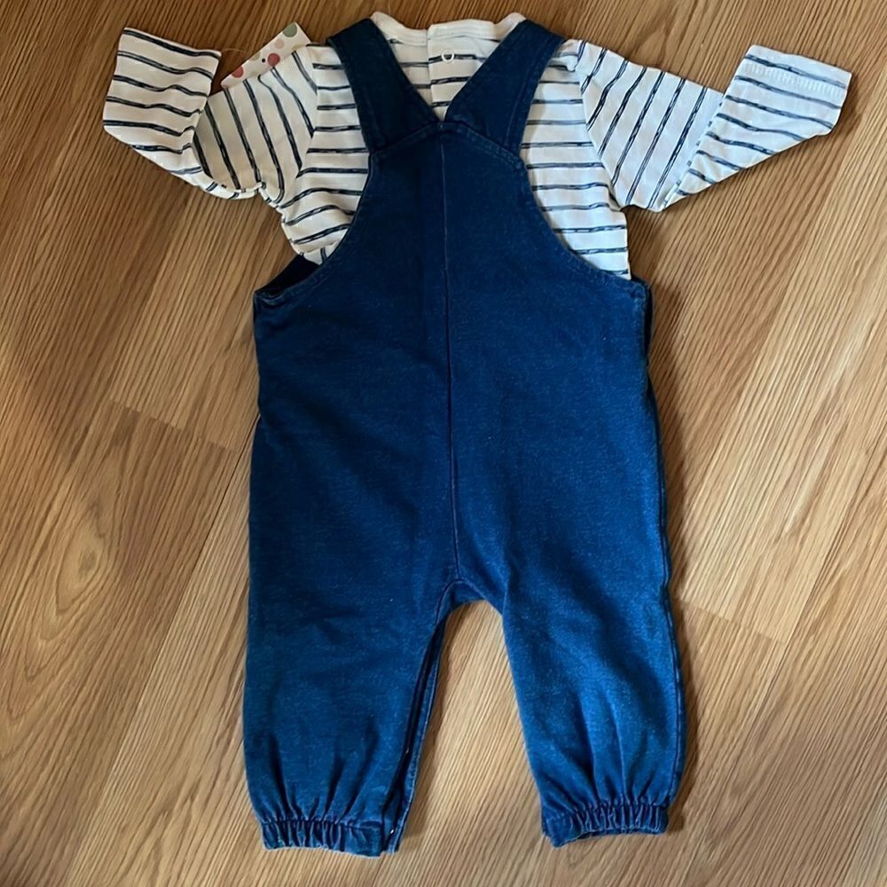 Little Me Knit Overall Set - Picture 5 of 5